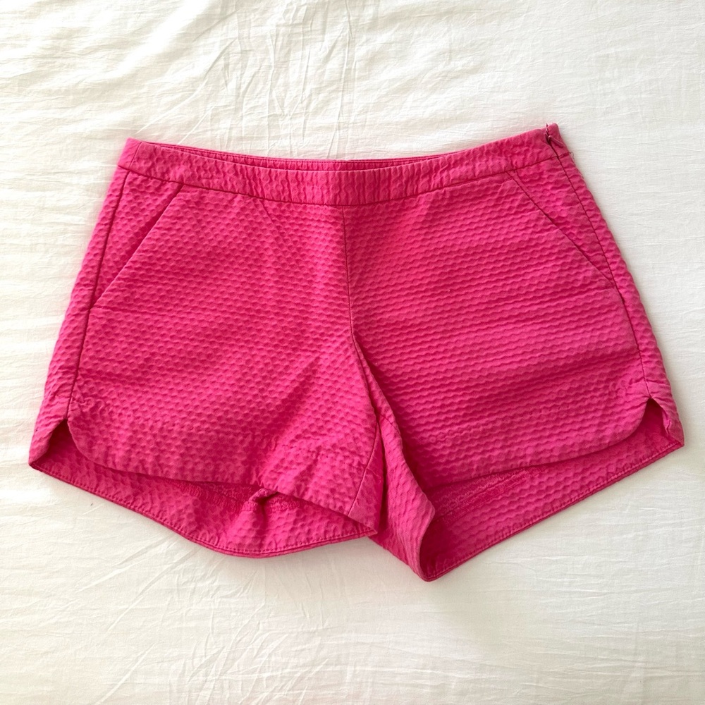 Lilly Pulitzer Adie Shorts Pique Bright Pink